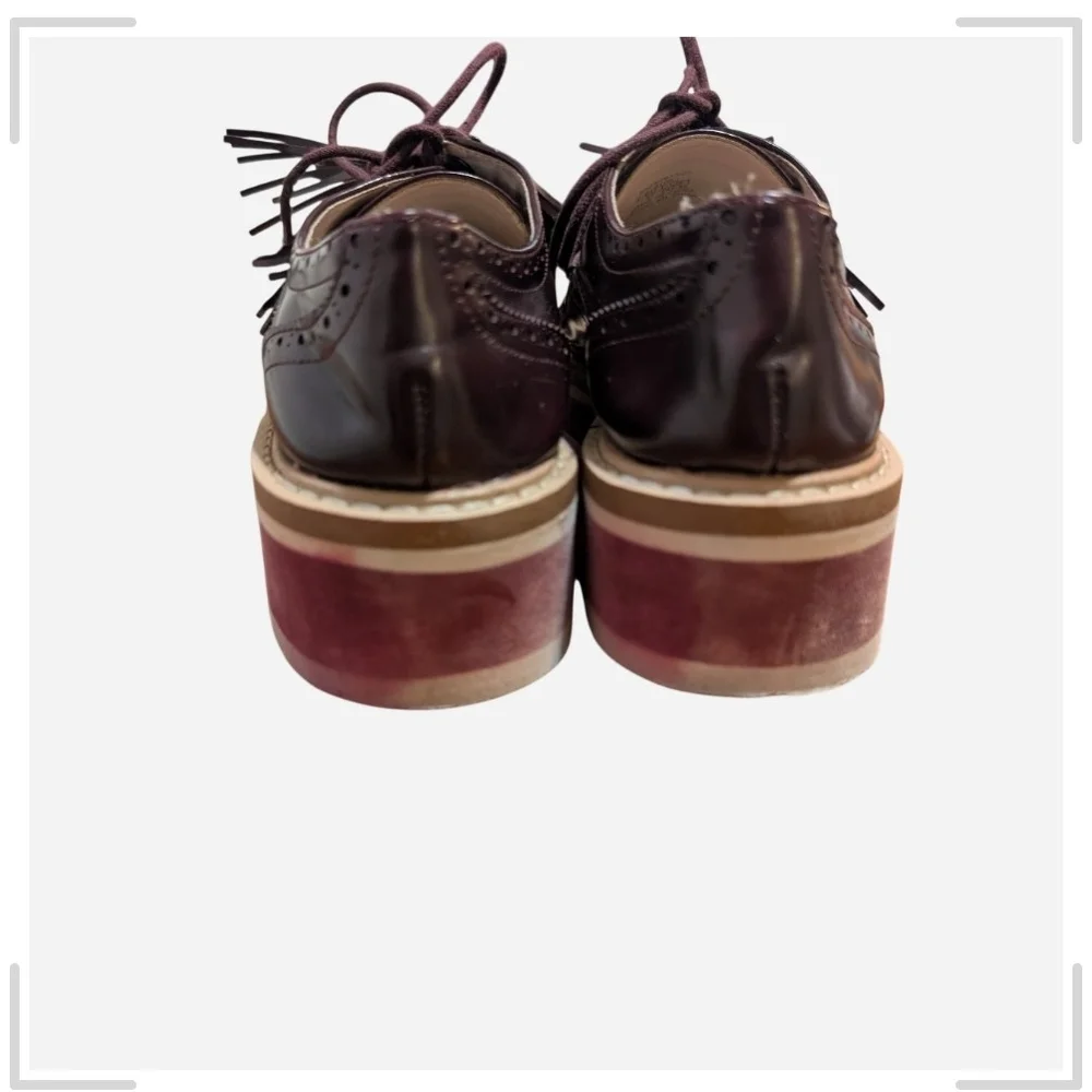 Pre-owned Zara Brown Platform Shoes - Picture 4 of 8